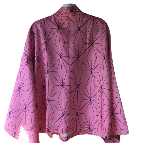 Anime Demon Slayer Nezuko Kamado Costume Kimetsu No Yaiba Party Anime sz XL - Picture 7 of 15